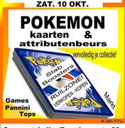 Pokémonkaartenbeurs te Merelbeke