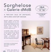 Sorghelose x Galerie dMdB – Tweedaagse verkoop van antiek, kunst & mid-century design