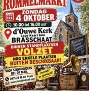 Binnen- en buitenrommelmarkt/brocante markt