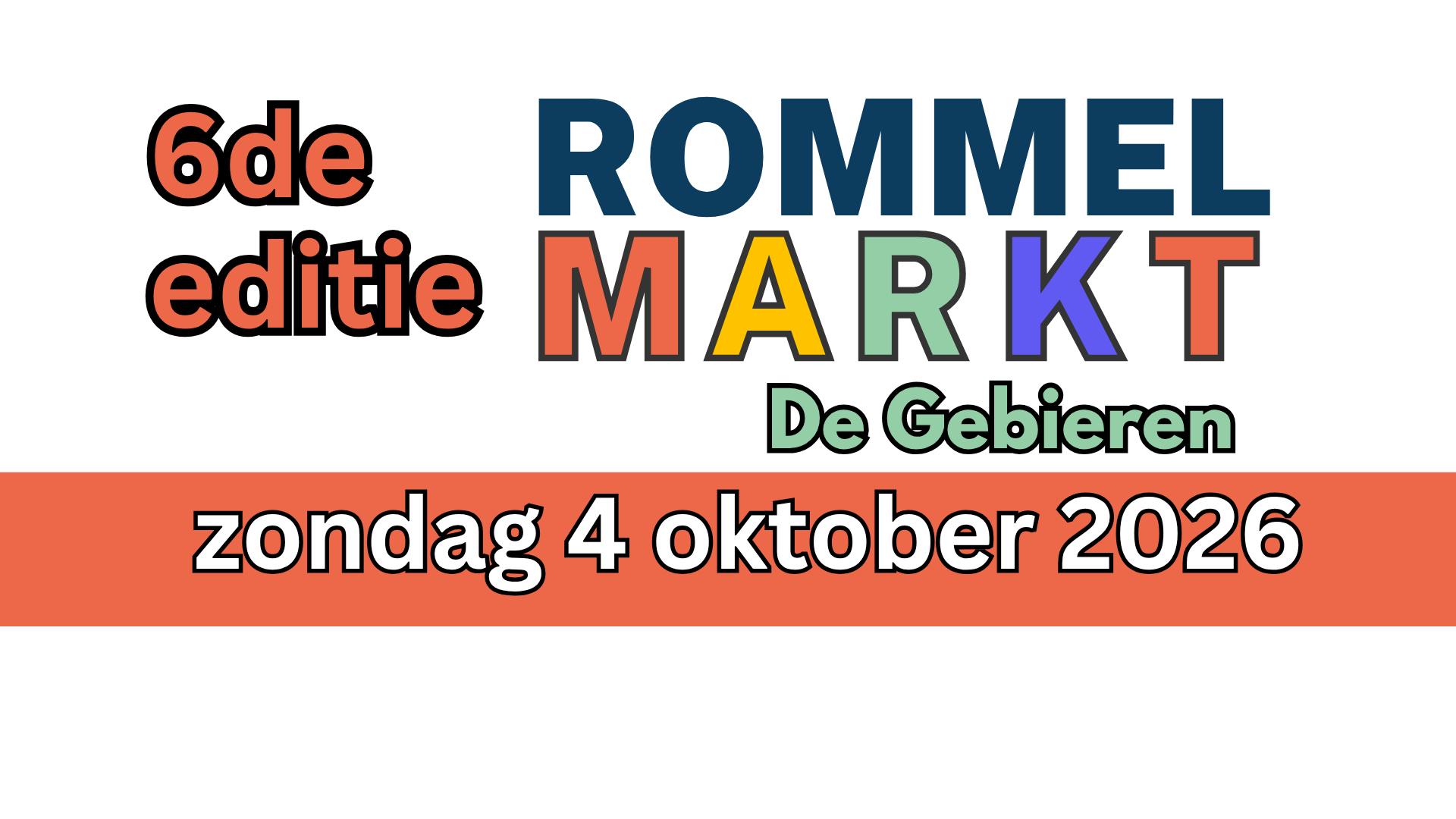 Rommelmarkt De Gebieren